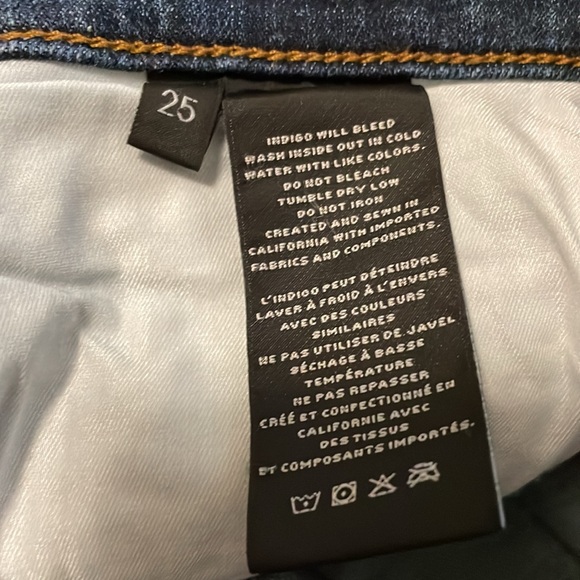 J Brand Mid Rise Skinny Crop Jeans - Picture 8 of 10